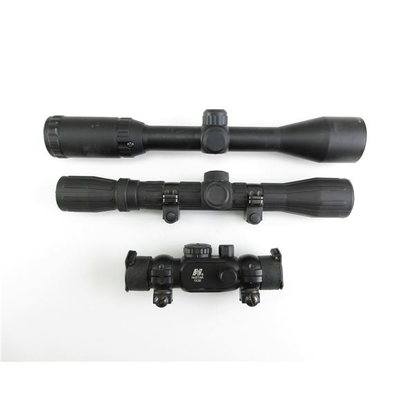 ASSORTED RIFLE SCOPES LOT