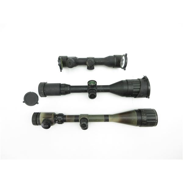 ASSORTED RIFLE SCOPES LOT