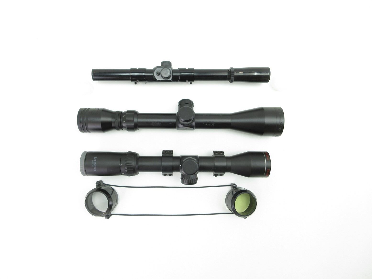 Scope Front View ASSORTED RIFLE SCOPES LOT