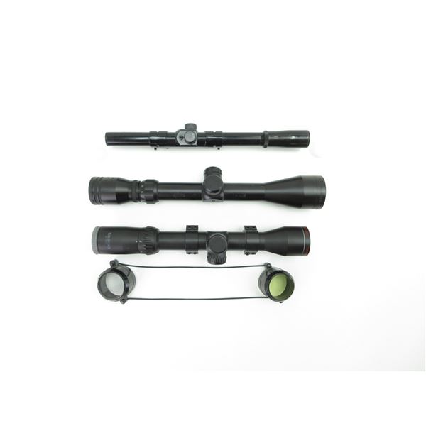 ASSORTED RIFLE SCOPES LOT