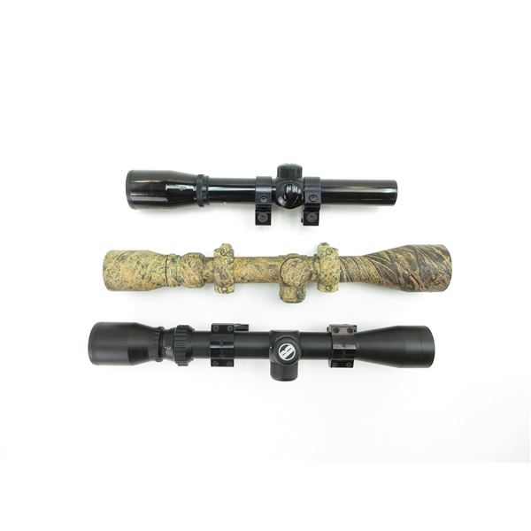 ASSORTED RIFLE SCOPES LOT