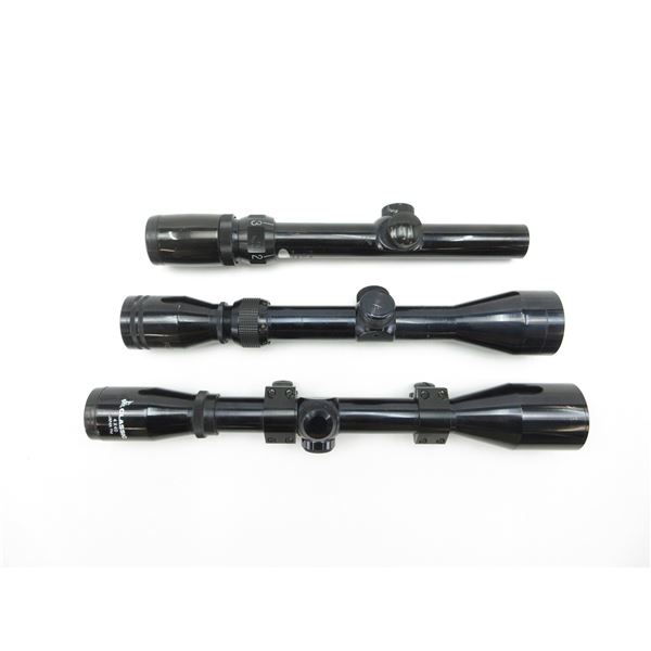 ASSORTED RIFLE SCOPES LOT