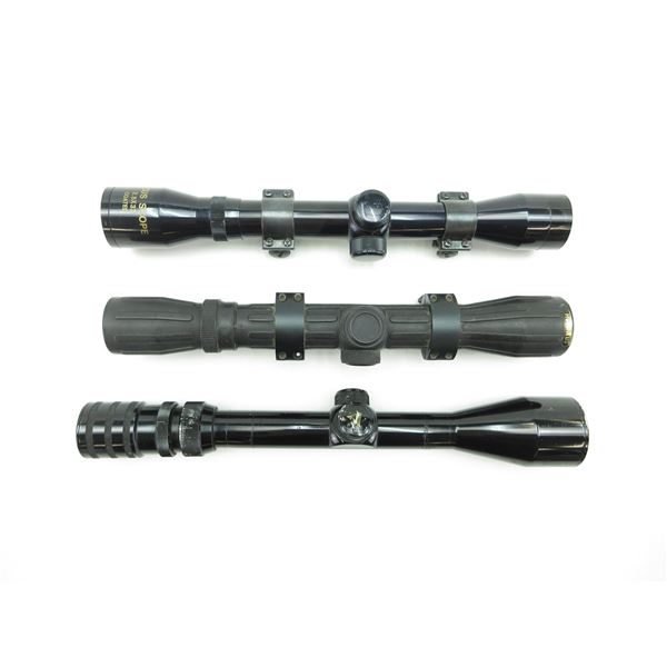ASSORTED RIFLE SCOPES LOT