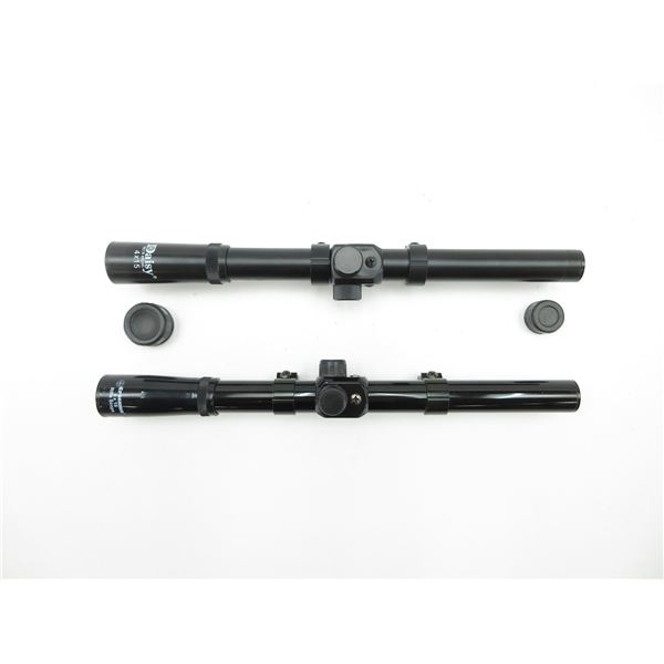 ASSORTED AIRGUN SCOPES LOT