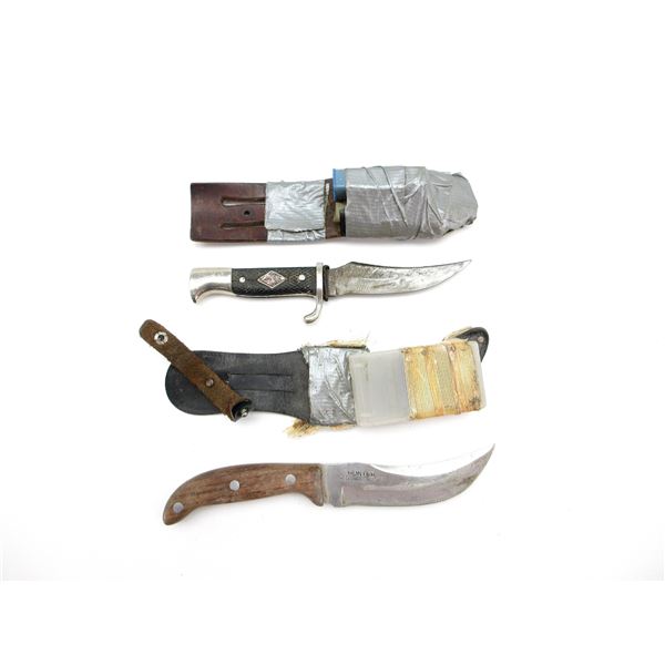 ASSORTED FIXED BLADE KNIVES LOT