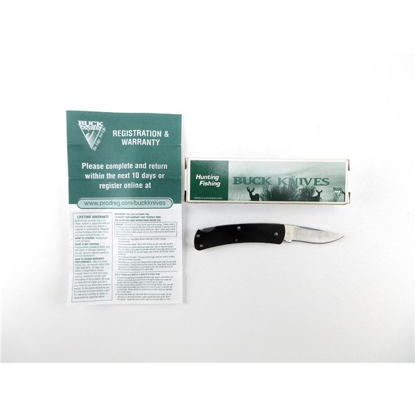 BUCK B525 DEER HEAD FOLDING KNIFE