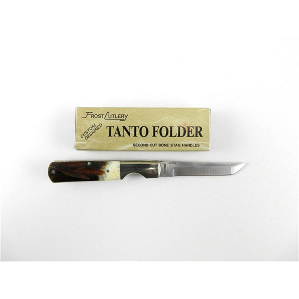 FROST CUTLERY TANTO FOLDER KNIFE