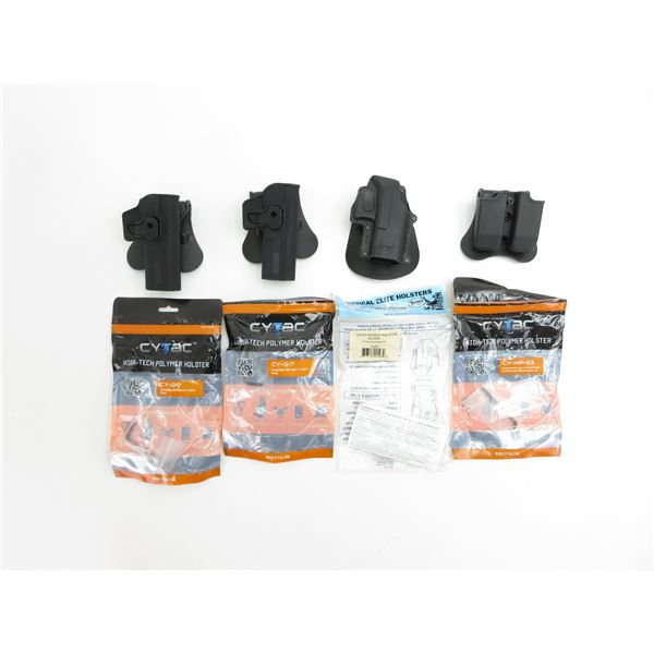 ASSORTED GLOCK HOLSTERS LOT