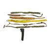 Image 1 : ASSORTED AMMO BELTS, SLINGS, HOLSTER, ETC. LOT
