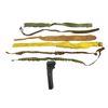 Image 2 : ASSORTED AMMO BELTS, SLINGS, HOLSTER, ETC. LOT