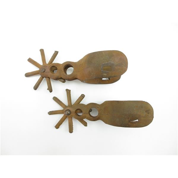 ANTIQUE BOOT SPURS LOT
