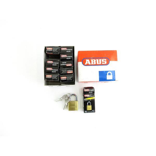 ASSORTED ABUS 65/30 PADLOCKS LOT