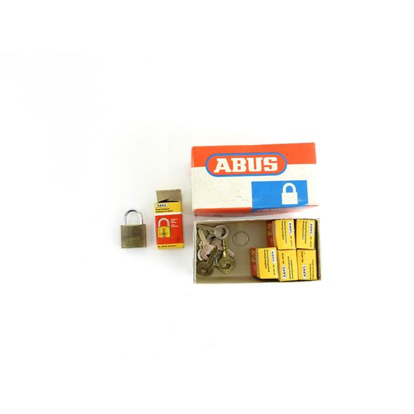 ASSORTED ABUS 65/25 PADLOCKS LOT