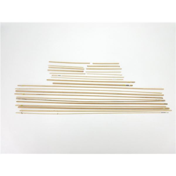 ASSORTED WOODEN DOWELS LOT