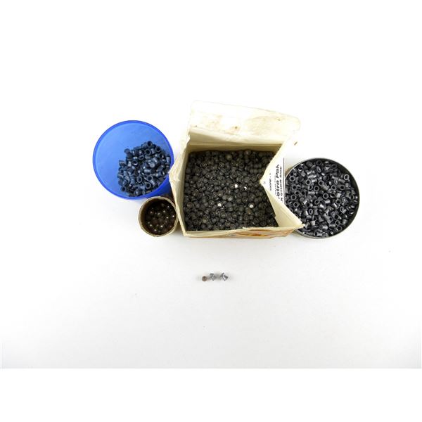 ASSORTED .177 PELLETS AND BB'S LOT