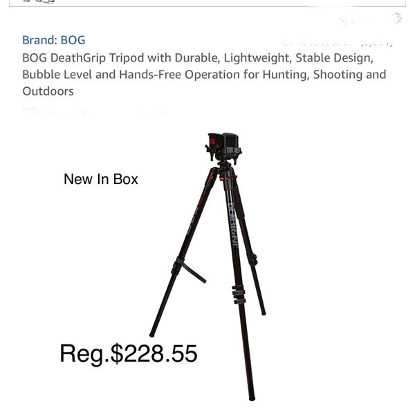 BOG deathgrip tripod