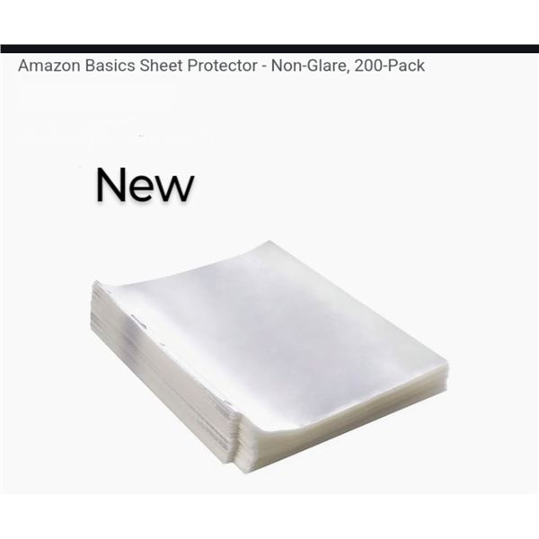 Sheet Protectors