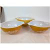 Image 1 : Butterfly Gold Pyrex Bowls
