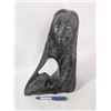 Image 5 : Large 14" Plus Canadian Aboriginal Soapstone Carving by Leo Arcand