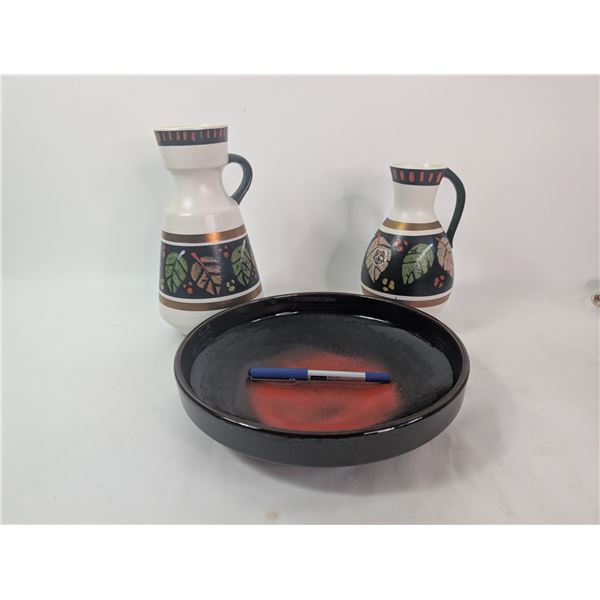 Mid Century W. German Pottery