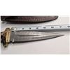 Image 2 : Damascus Hand Made Dagger Knife in Sheath