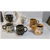 Image 1 : Collection of Face Themed Mustache Mugs