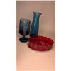 Image 2 : Blue and Red Glass Pieces