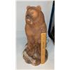 Image 1 : Hand Painted Signed Chalkware Bear