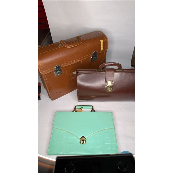 Briefcase Lot of Three