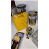 Image 3 : Oil Cans Cash Box etc