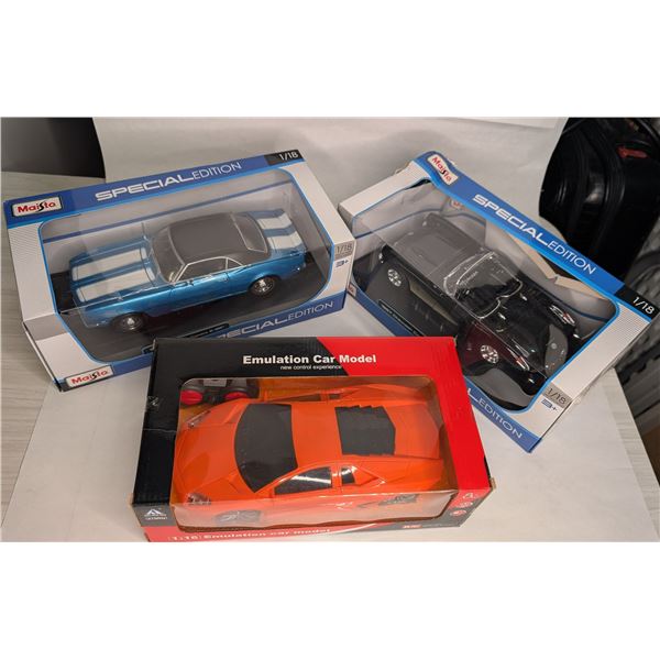 1:18 Maisto '68 Camero Maisto 57 Corvette Model Cars