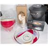 Set of Staub Bowls *3 Masterclass Pudding Steamer Mosaic Bowl and Willowtree Figurine
