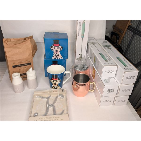 Royal Doulton Cream & Sugar 7 Kreeks Whisks & Mugs Etc