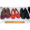 Andrew Stevens Black Flats Size 8 Vironic Orthaheel Flats Size 8.5 Isaac Mizrahi Red Flats Size 8.5