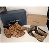 Image 1 : Cole Haan Leopard Boots Size 8B Clarks Leopard Flats Size 8.5W