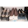 Clarks Black Flats Size 8.5 Ecco Bronze Size 8 Kenneth Cole Gray Flats Size 8