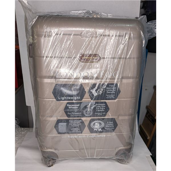 London Fog Newbury Hardside Suitcase Set of Three Lightweight NEW