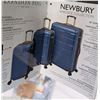 Image 3 : London Fog Newbury Hardside Suitcase Set of Three Lightweight NEW