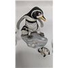 Image 4 : Whoops Franklin Mint Ceramic Penguin Set (one broken)