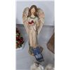 Image 2 : Angels Tree Topper / Figurine & Nativity Figures Set