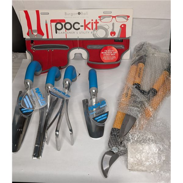 Hedge Trimmer / Nippers Garden Tools and Organizer Belt NEW