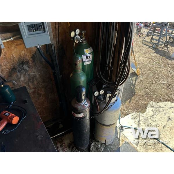 OXY ACETYLENE TANKS & TORCH