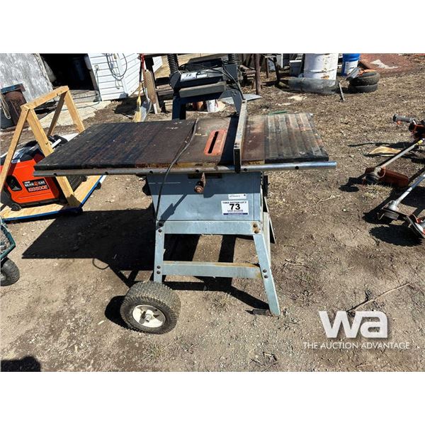 DELTA XL-10 TABLE SAW