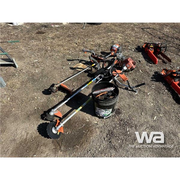 (1) HUSQVARNA 324R, (1) HUSQVARNA 125R TRIMMERS