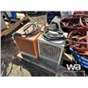 Image 6 : (2) SPACE HEATERS, JUMPER CABLES, HOSE, FITTINGS