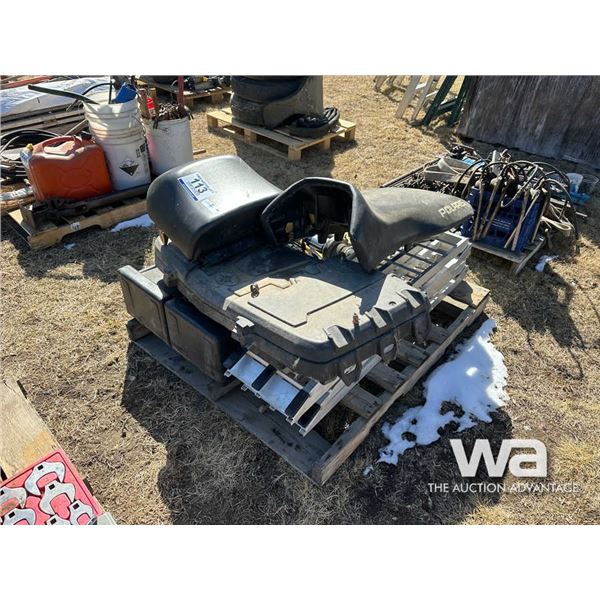(2) WARN WINCHES, ATV SEAT & RAMPS