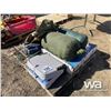 Image 1 : BOAT SEAT, (2) SLEEPING BAGS, RAKE, TENT