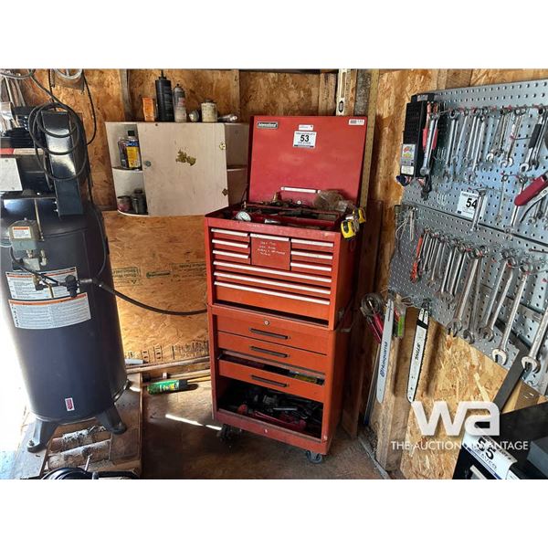 INTERNATIONAL TOOL CHEST W/ TOOLS