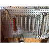 Image 4 : WALL RACK & WRENCHES, BLADES, BATTERY TESTER