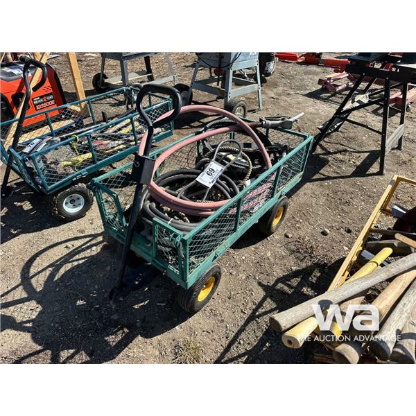 WAGON, BELTS & HOSE